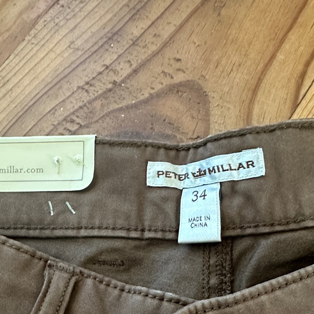 Peter Millar Classic Tan Trousers - Picture 2 of 4